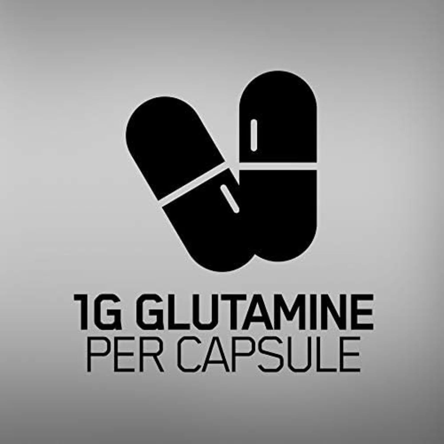 L-Glutamine Muscle Recovery Capsules, 1000mg, 240 Count Package May Vary Pack…