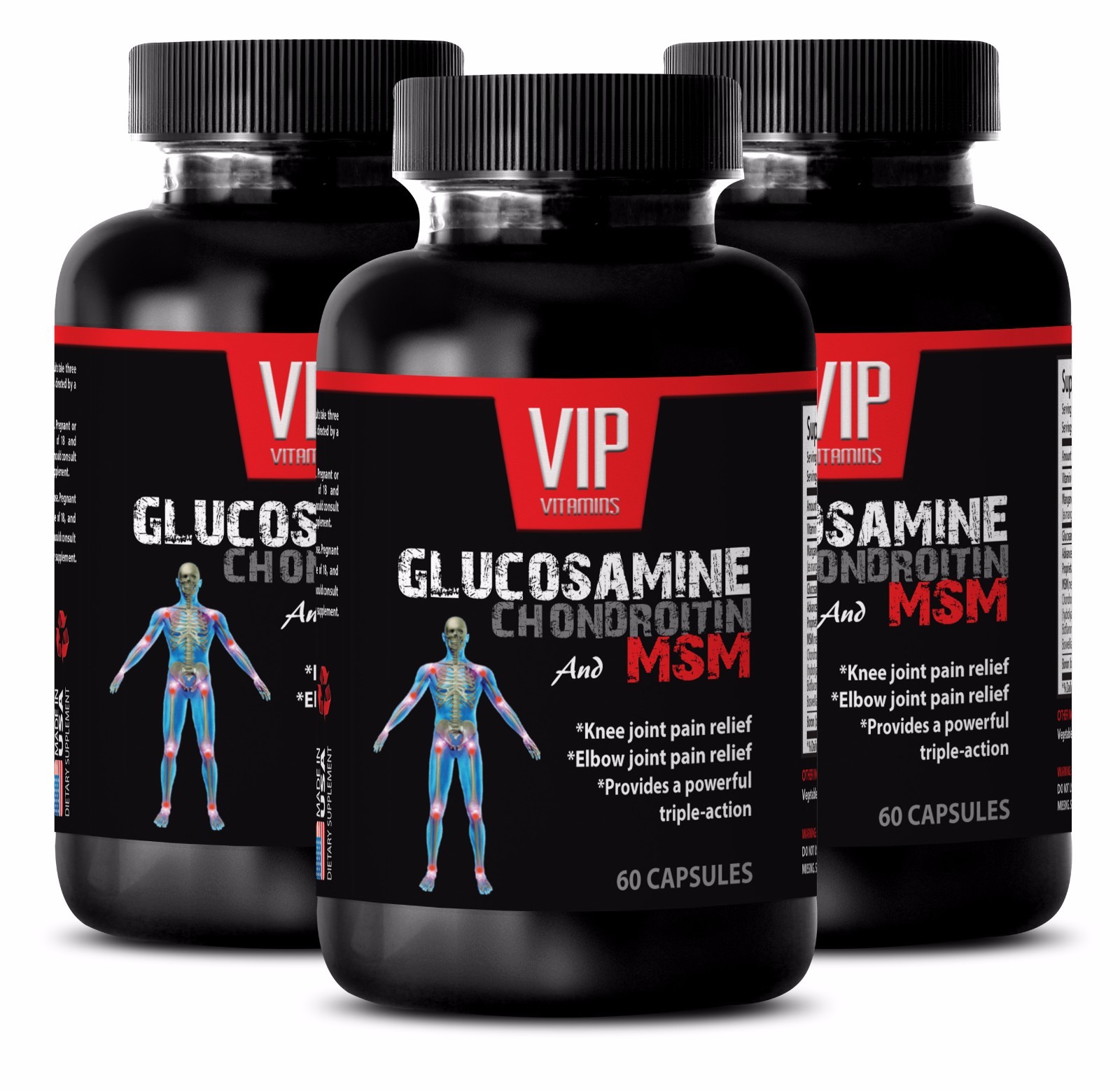 Muscle nutrition – GLUCOSAMINE & MSM COMPLEX 3232MG 3B – msm glucosamine supplem