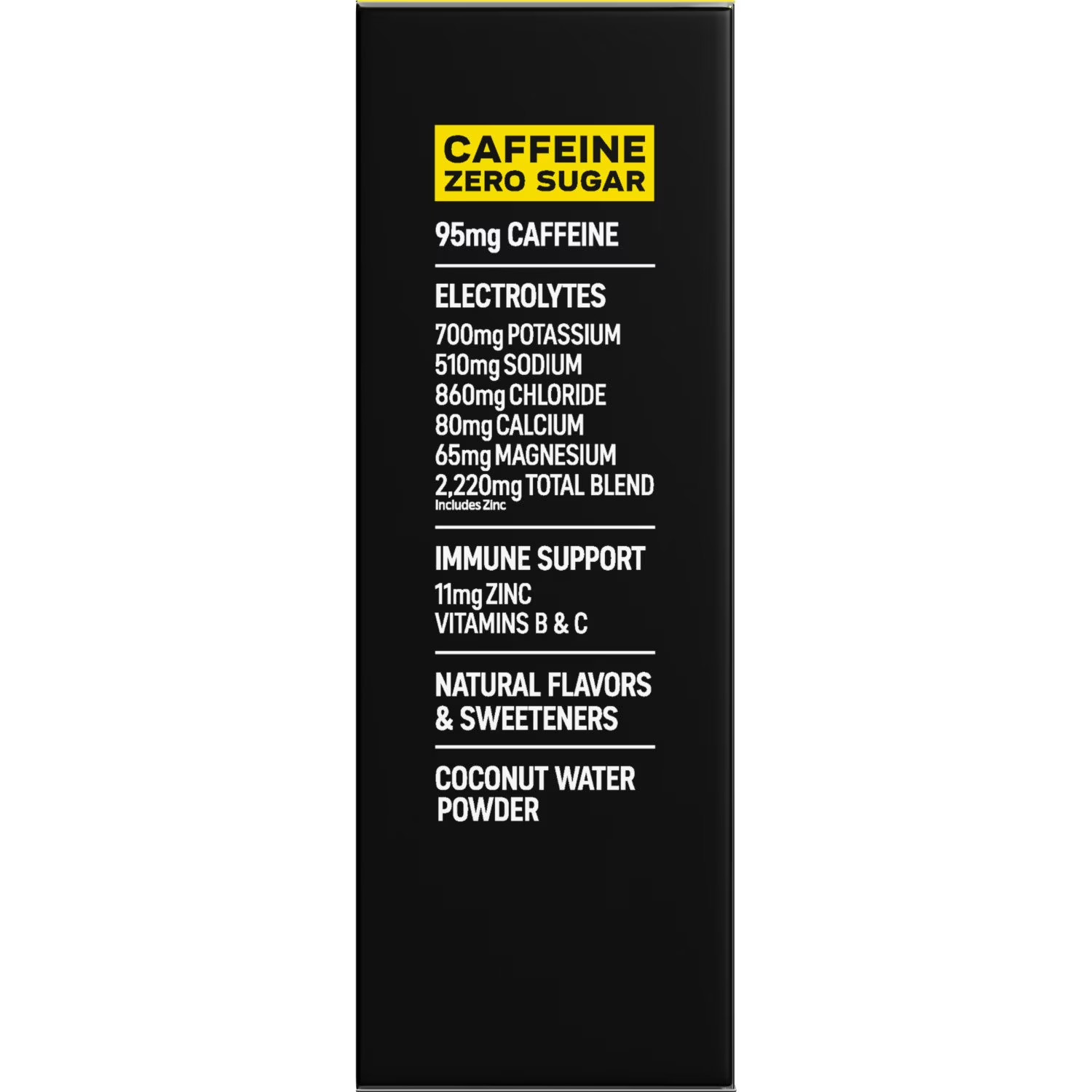 BODYARMOR Flash I.V. Caffeine Hydration Powder Sticks Variety Pack 24 Count.