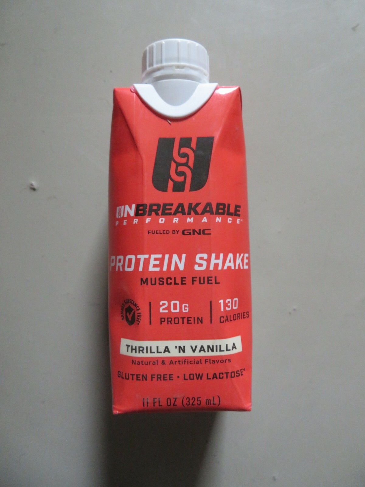 (16) GNC Unbreakable Performance Protein Shake Chocolate & Vanilla 11 Oz Each *D