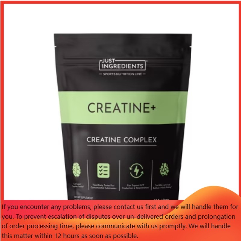 Just Ingredients Creatine + Sports Nutrition Supplement – 5.4oz/30 Servings