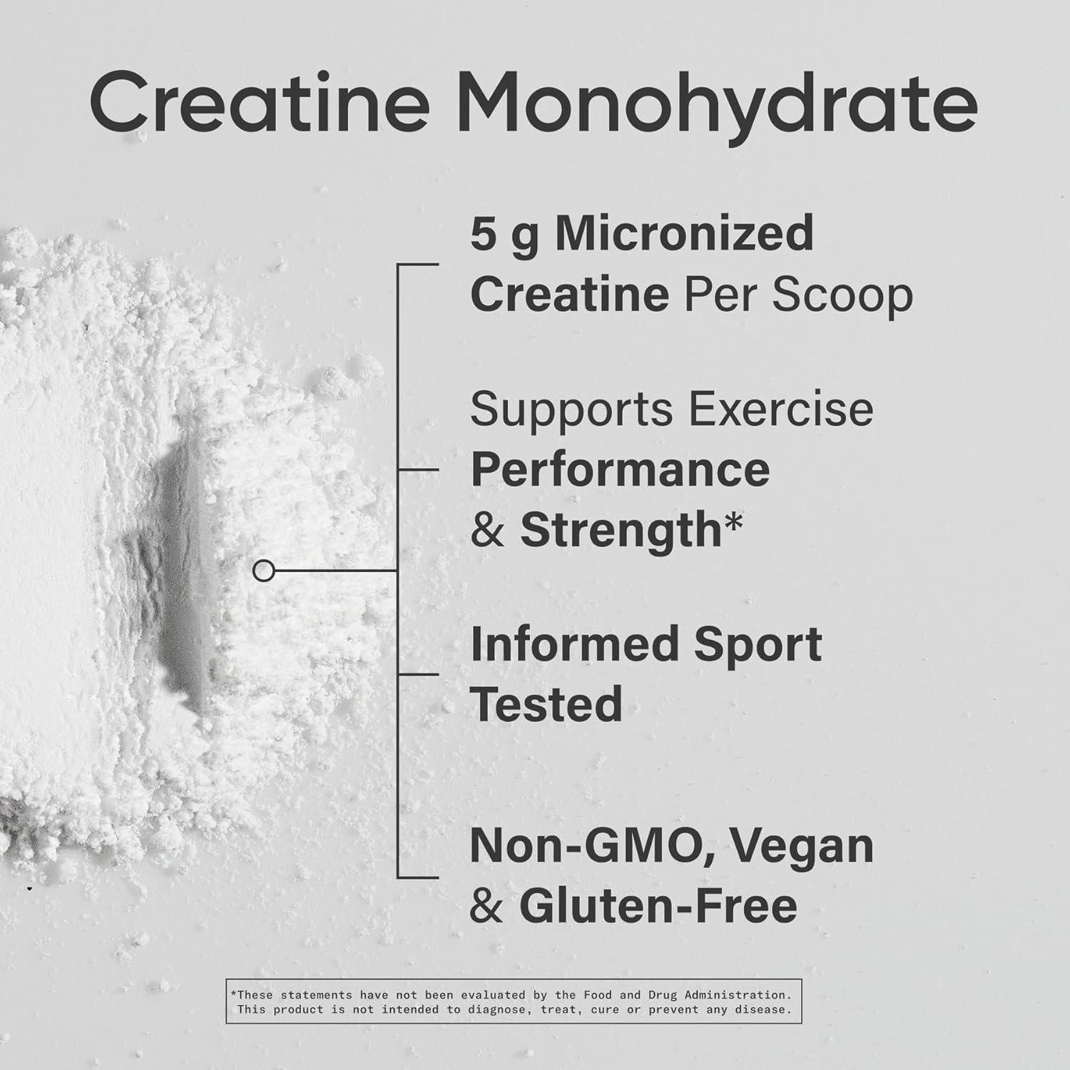 Sports Research Creatine Monohydrate – Gain Lean Muscle, Improve Performance and