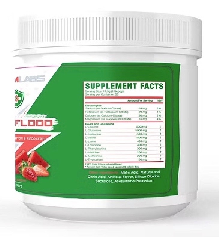 Storm Labs – Amino Flood EAAs – Strawberry Watermelon – (30 Servings)
