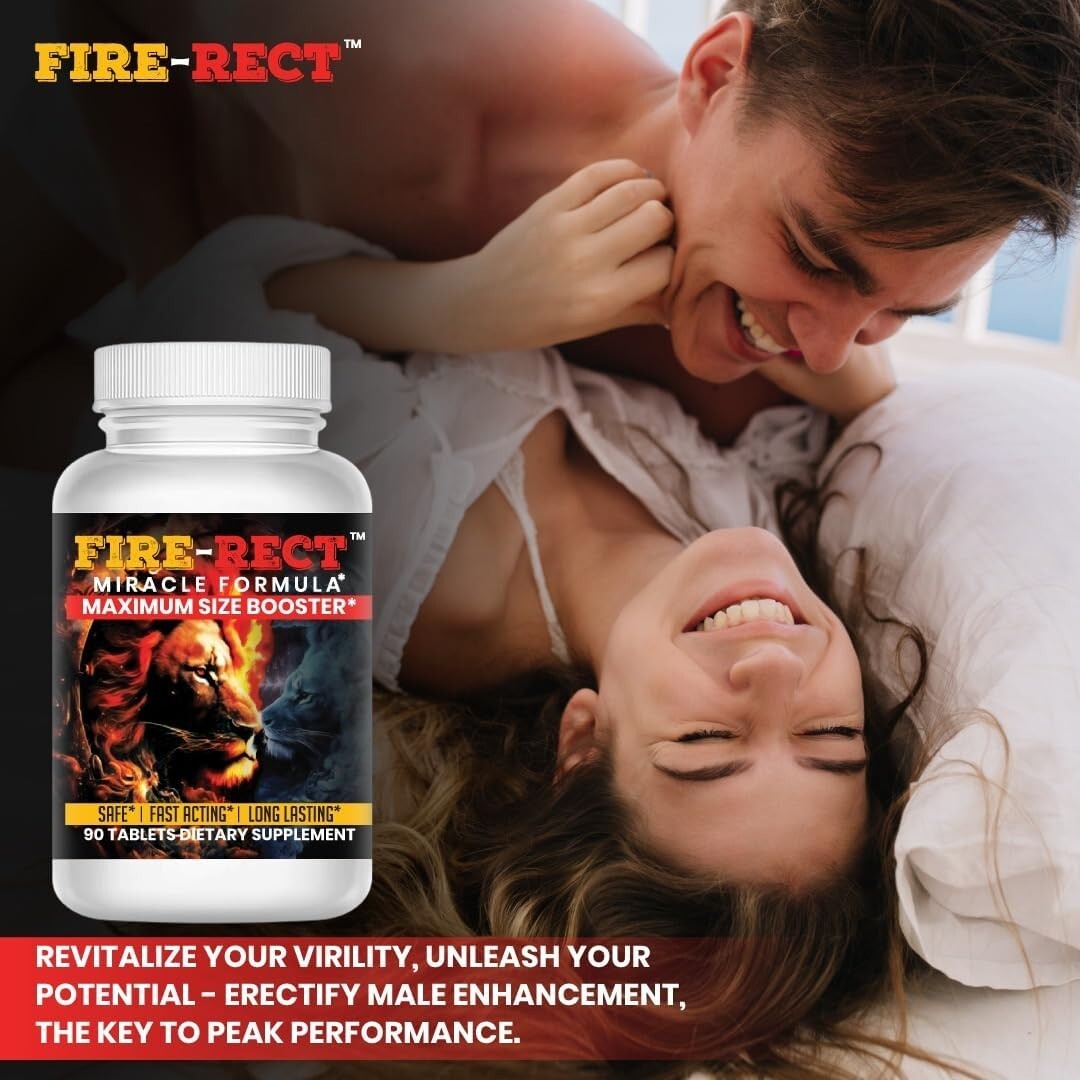 Testosterone Booster Pre Workout Nitric Oxide L arginine Men’s FIRE RECT -90 TAB
