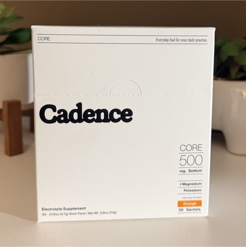 Cadence Core Electrolyte Hydration Supplement Orange 30 Sachets
