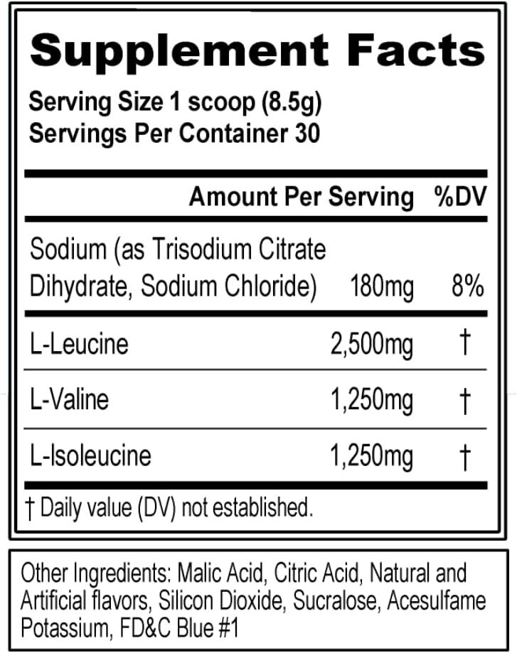 Evlution EVL BCAAs Amino Acids BCAA5000- Stim Free Pre-Workout – All Flavors