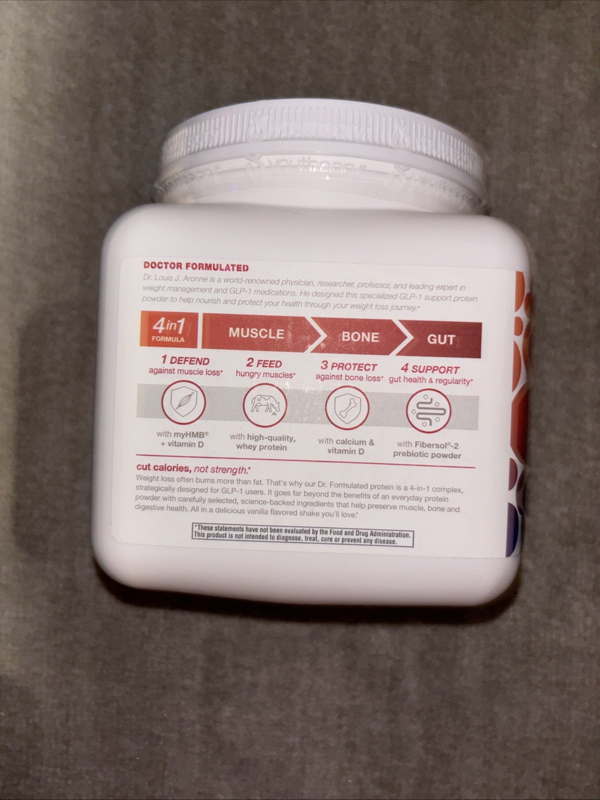You Theory Muscle Guard And Weight Loss Support Protein With Hmb And Fiber