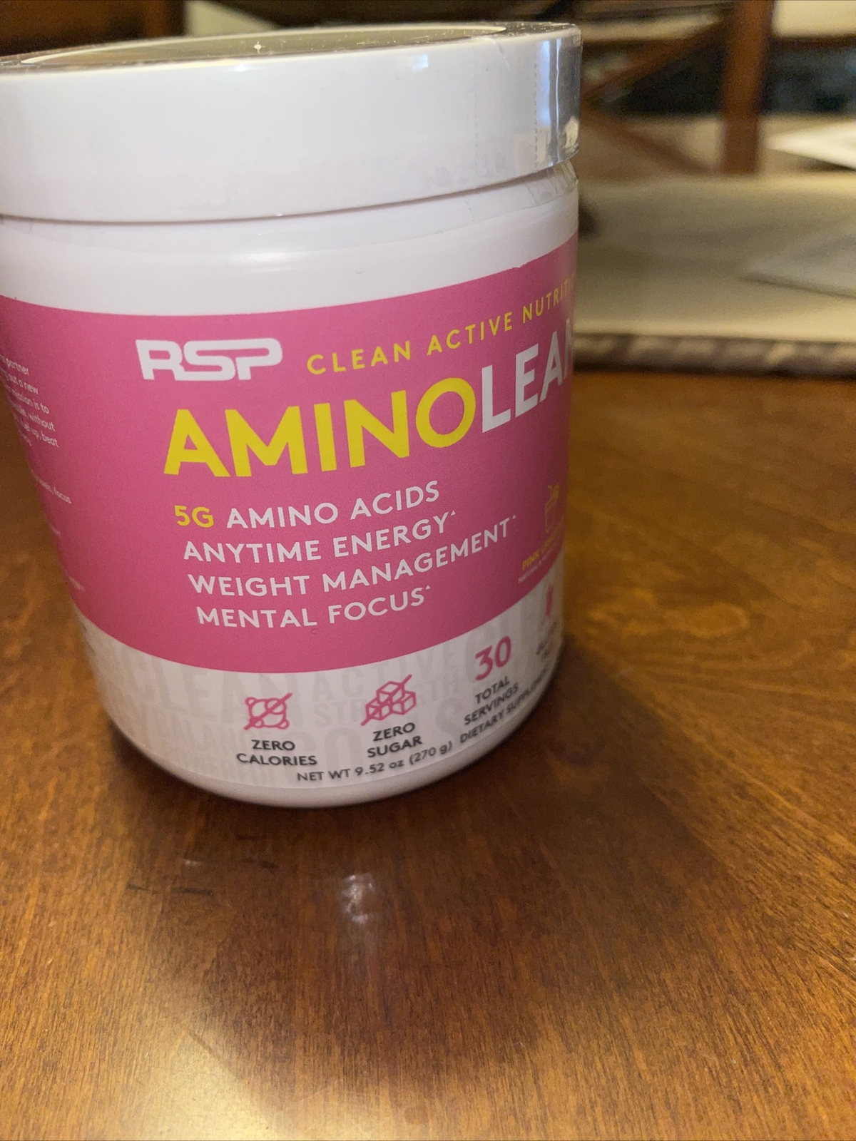 RSP All-in-One Pre Workout, Amino Energy, Weight Managemen Pink Lemonade, 30