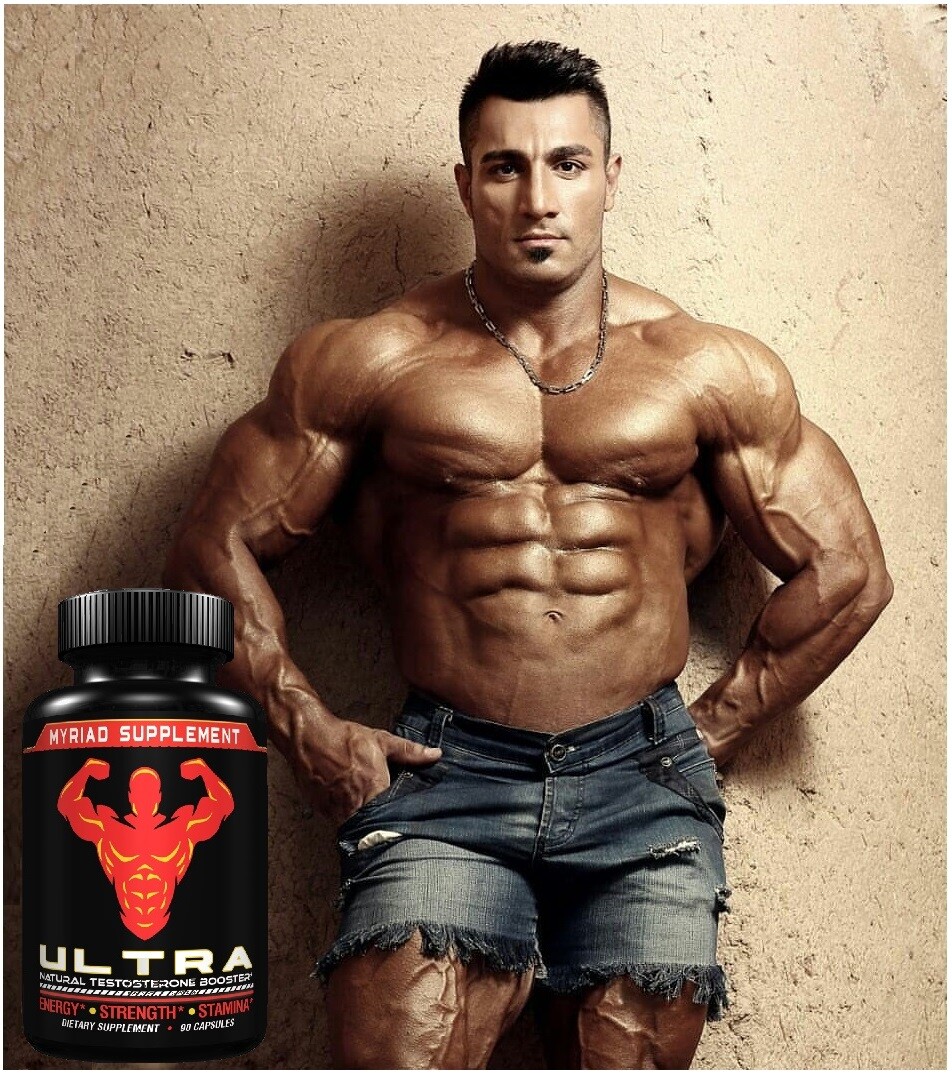 Ultra Testosterone Booster and Energy Booster 90 Caplets Stamina & more Energy