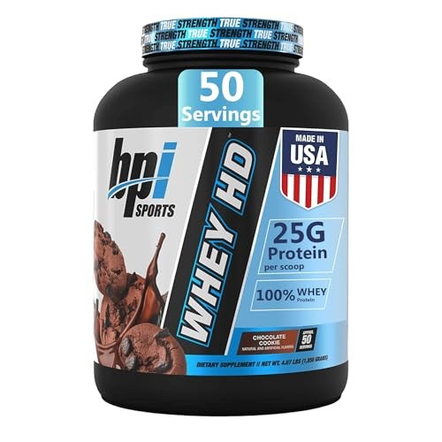 BPI Sports Whey HD Ultra Premium Protein Powder Isolate