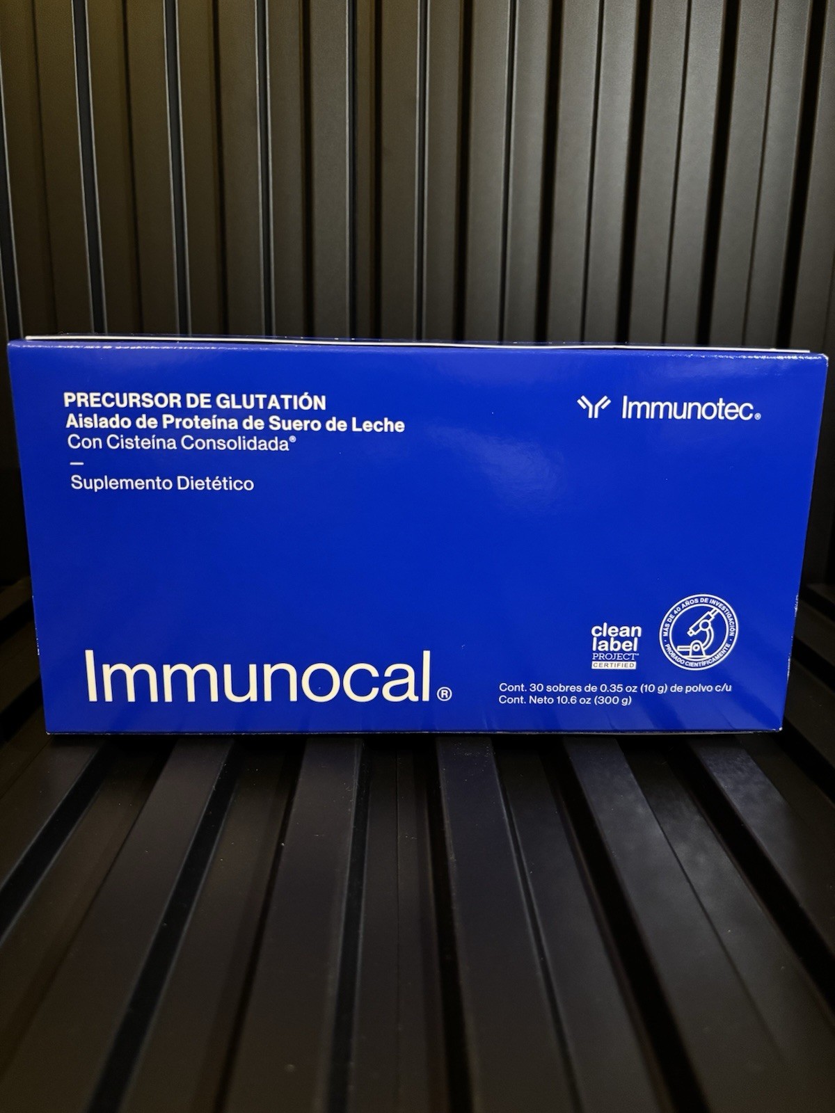 Immunocal Classic Blue Regular Glutathione Precursor, 30 Pouches by Immunotec
