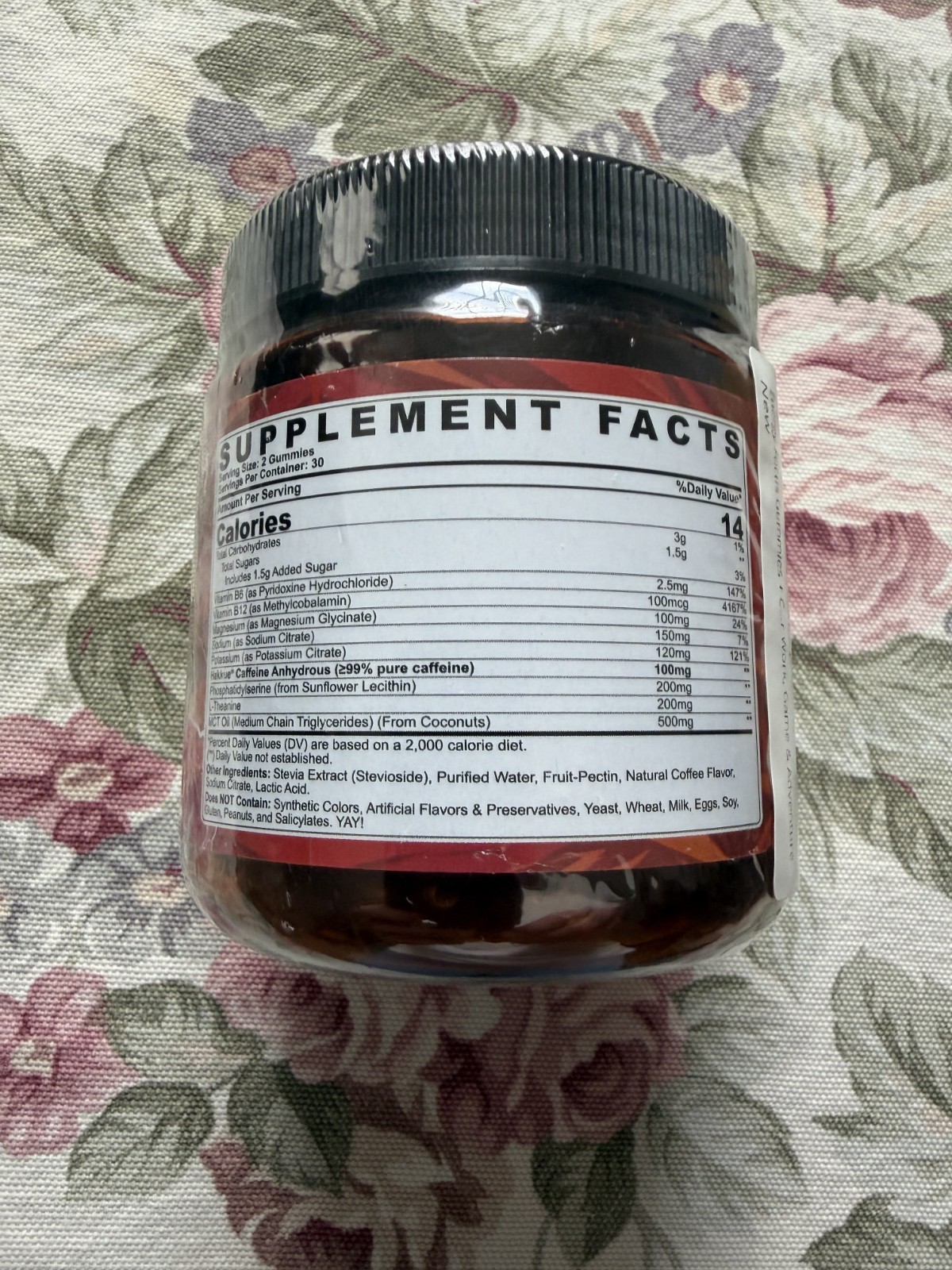 Energy Focus Gummies – Hakkue® Gummies 100mg, L-Theanine, Phosphatidylserine