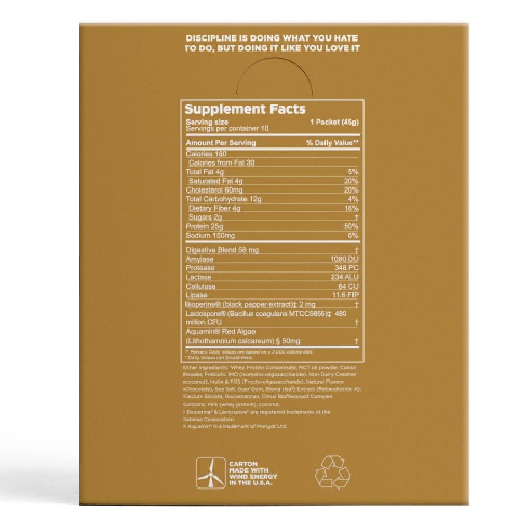 Gnarly Nutrition Chocolate Protein Powder Nsf Sport Certified 25G Protein