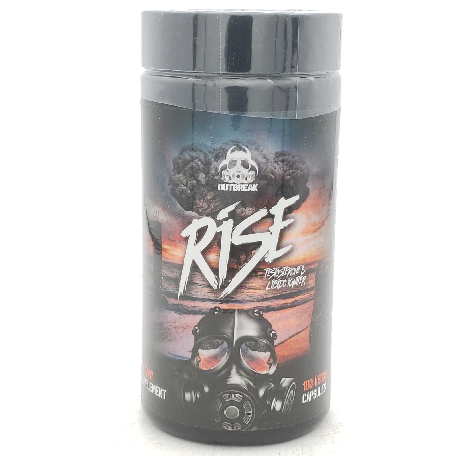 Outbreak Nutrition RISE Test & Libido Booster – New Formula – 180 Veggie Capsule