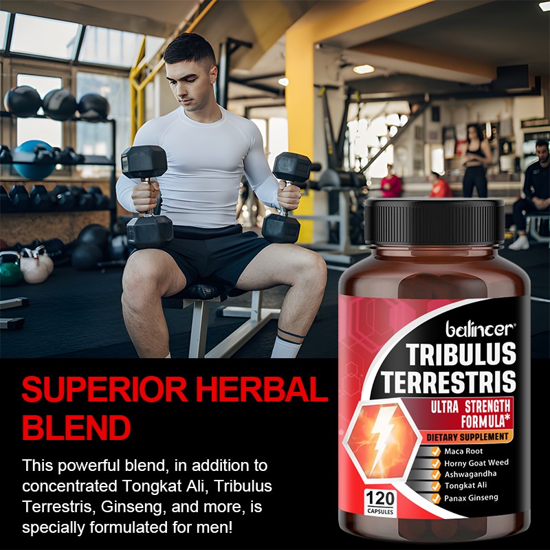 Tribulus Terrestris 800mg,workout supplement ,increased energy 120 Capsules
