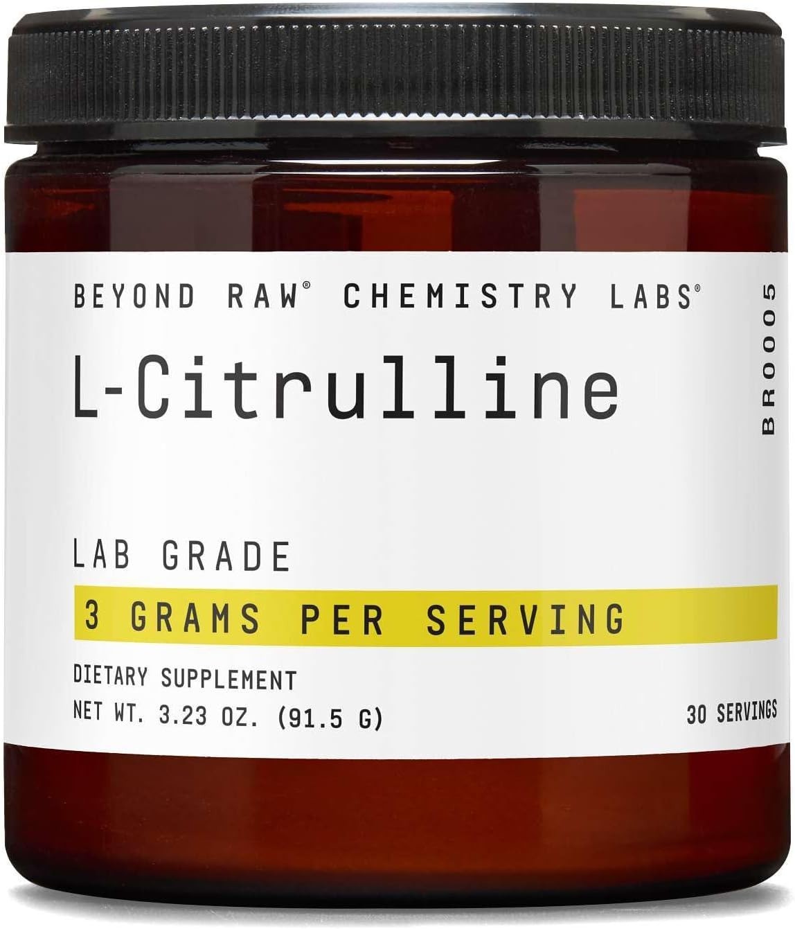 Chemistry Labs L-Citrulline Powder, Supports Peak Performance, 30 Servings