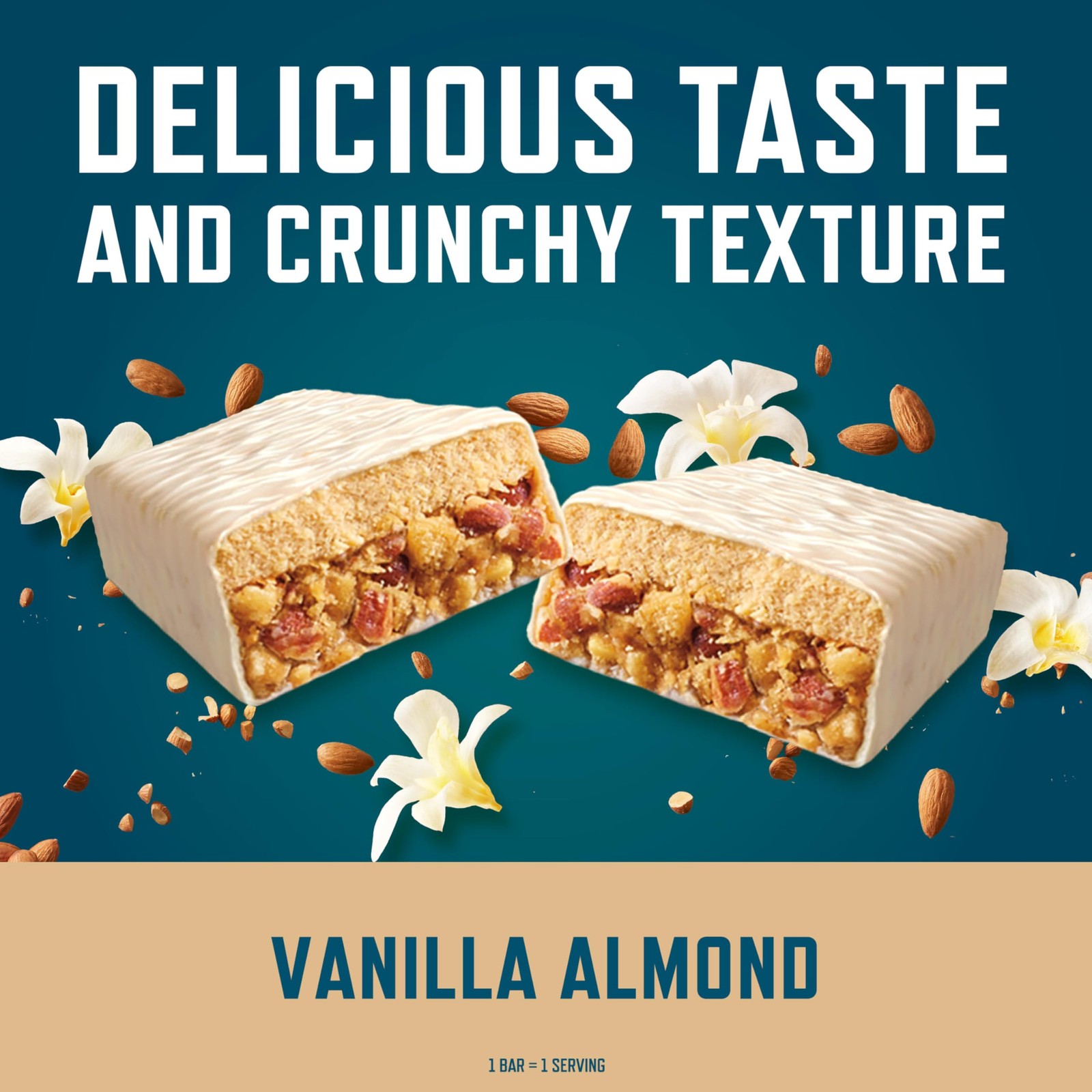 CLIF BUILDERS Protein Bars – Vanilla Almond 12PK Builders,