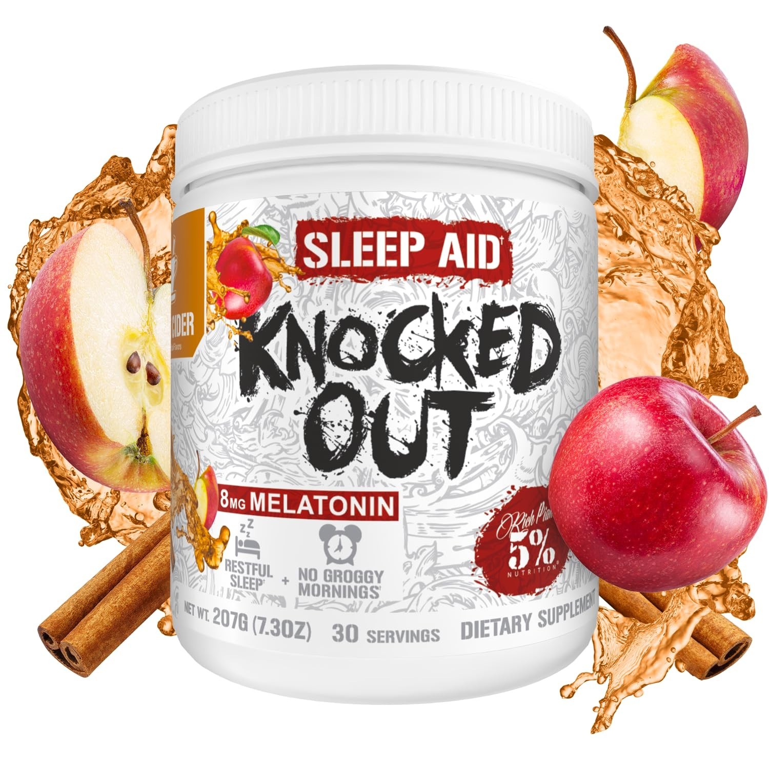 5% Nutrition Rich Piana Knocked Out Natural Sleep Aid | Post-Workout Recovery…