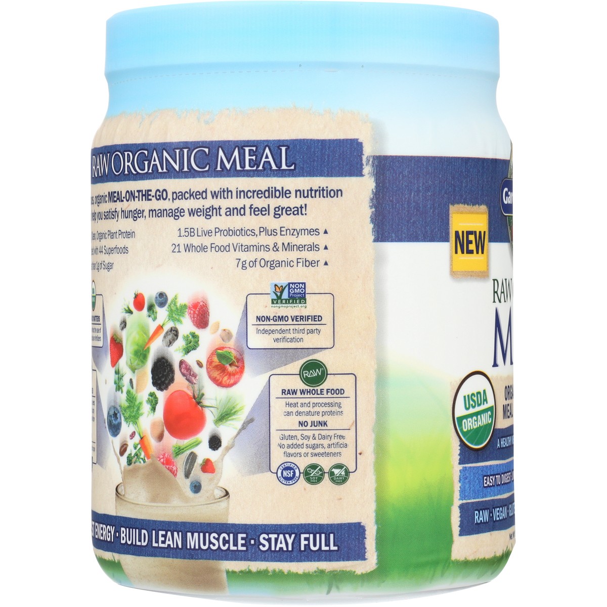 Garden Of Life Raw Organic Meal Vanilla Shake & Replacement 20 G 1 Pack