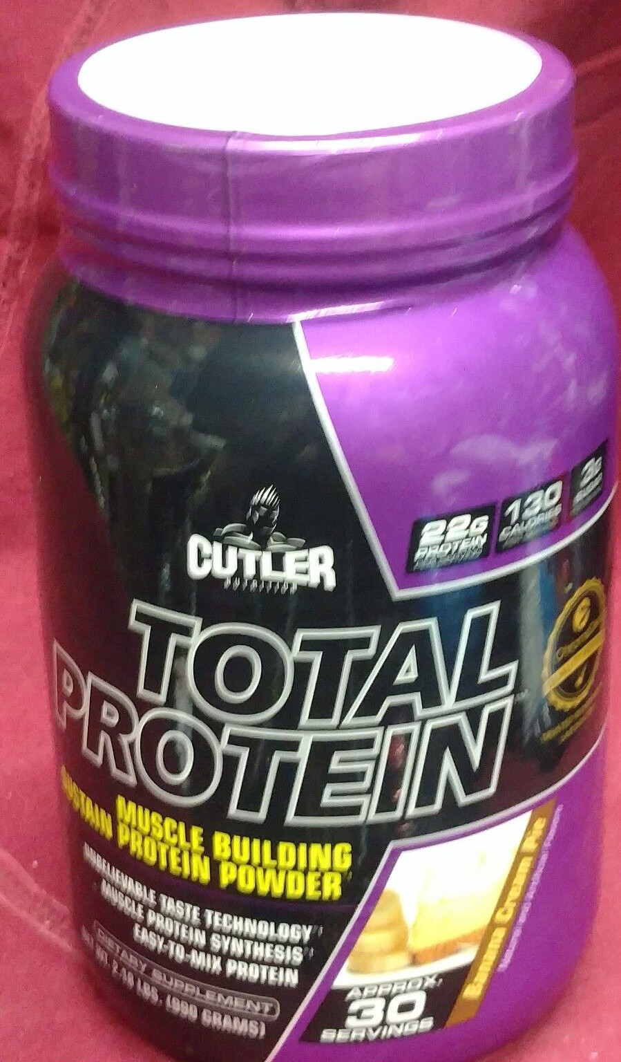 Cutler Nutrition – Total Protein Powder – Banana Cream Pie – 2.18 lbs – 3/2025