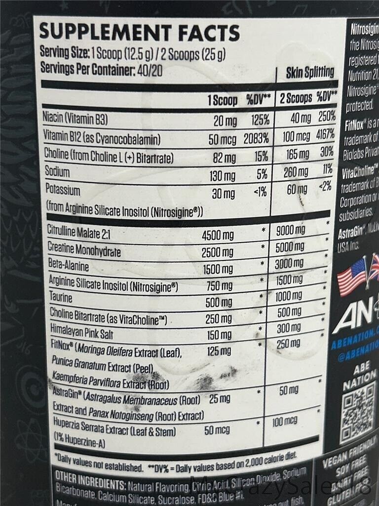 All Black Everything Pump Formula (Tigers Blood)