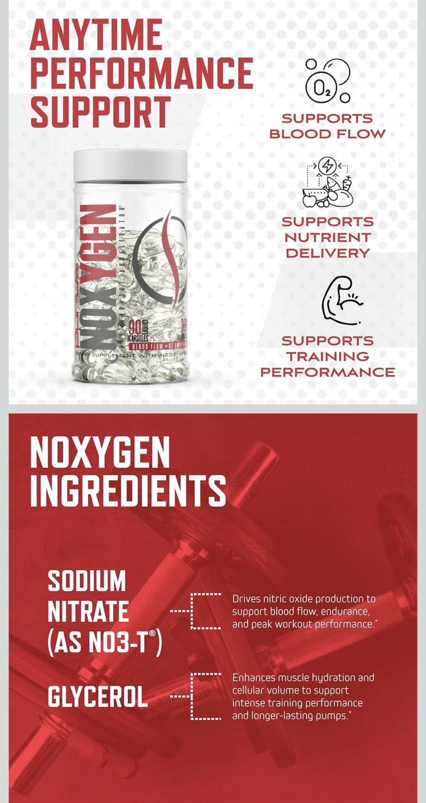 Purus Labs® NOXygen Liquid Capsules – Pre-Workout Accelerator 90 Caps