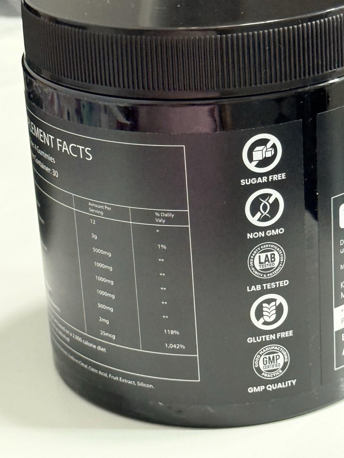 Creatine Monohydrate Gummies 9000MG Dietary Supplement Vegan Gummies Sugar Free
