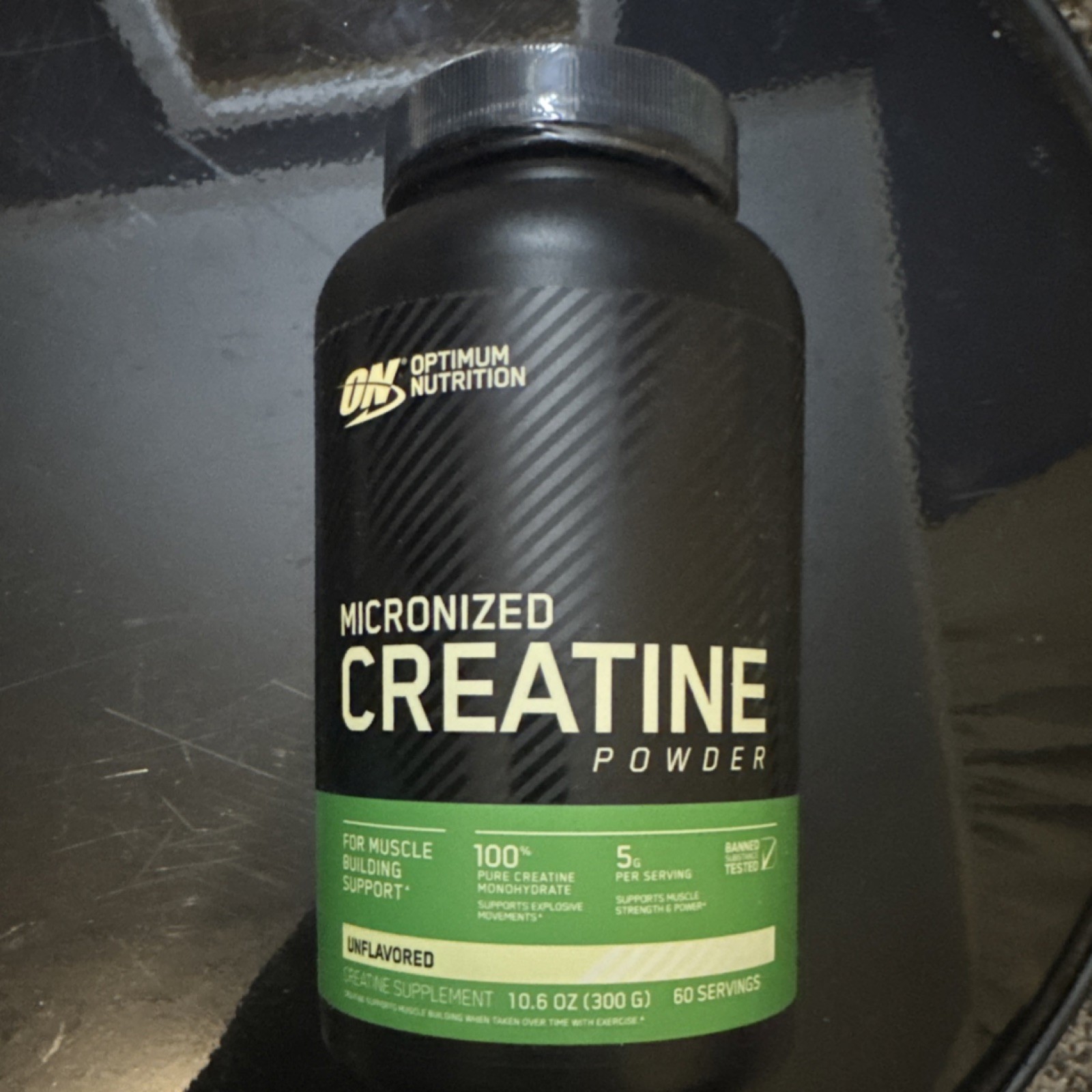 Brand New Optimum Nutrition Micronized Creatine Monohydrate Powder Unflavored