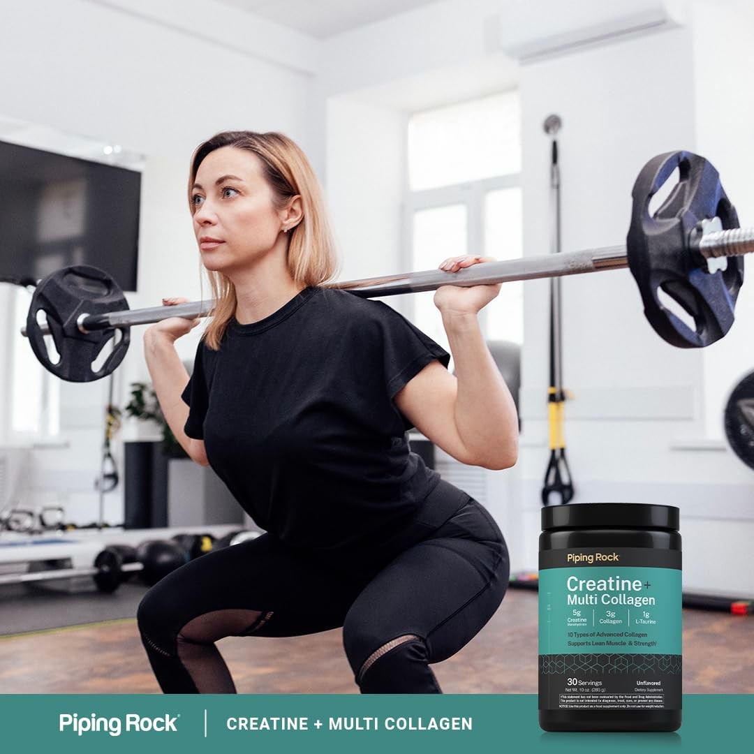 Creatine Monohydrate Powder with Collagen L-Taurine Muscle Building