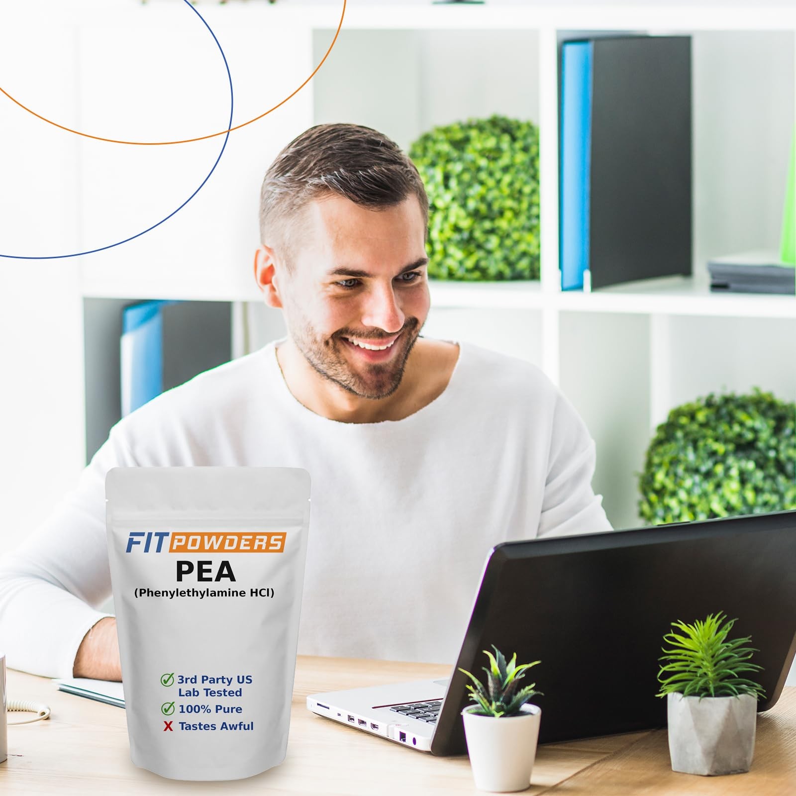 FitPowders Phenylethylamine Supplement (500 Grams) Phenethylamine HCL Form