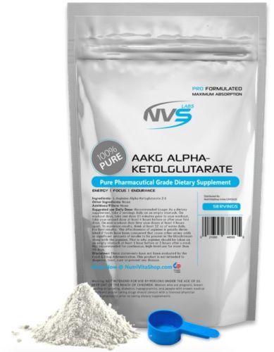 2500g (5.5 lb) 100% AAKG POWDER L-ARGININE ALPHA-KETOGLUTARATE PHARMACEUTICAL