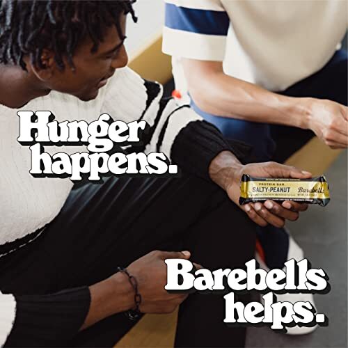 Barebells Protein Bars Salty Peanut – 12 Count, 1.9oz Bars – Protein Snacks w…