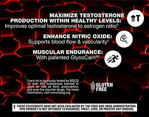 Athletic Edge APE Alpha Male Performance Enhancer Test Booster 40 caps *2 Pack*