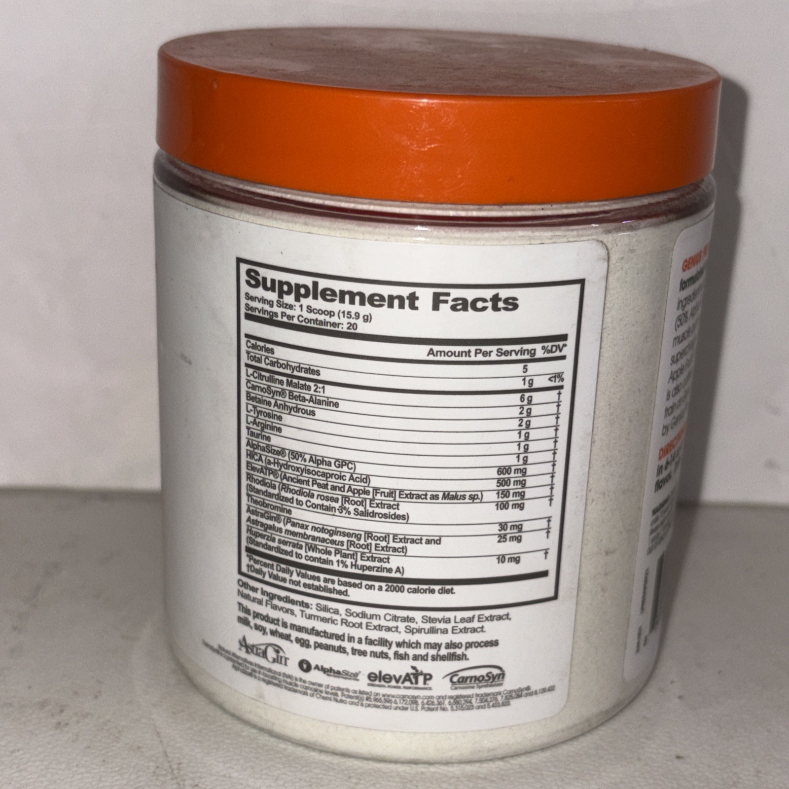 Genius Pre, Sour Apple, 11.21 oz (318 g) (4/26)