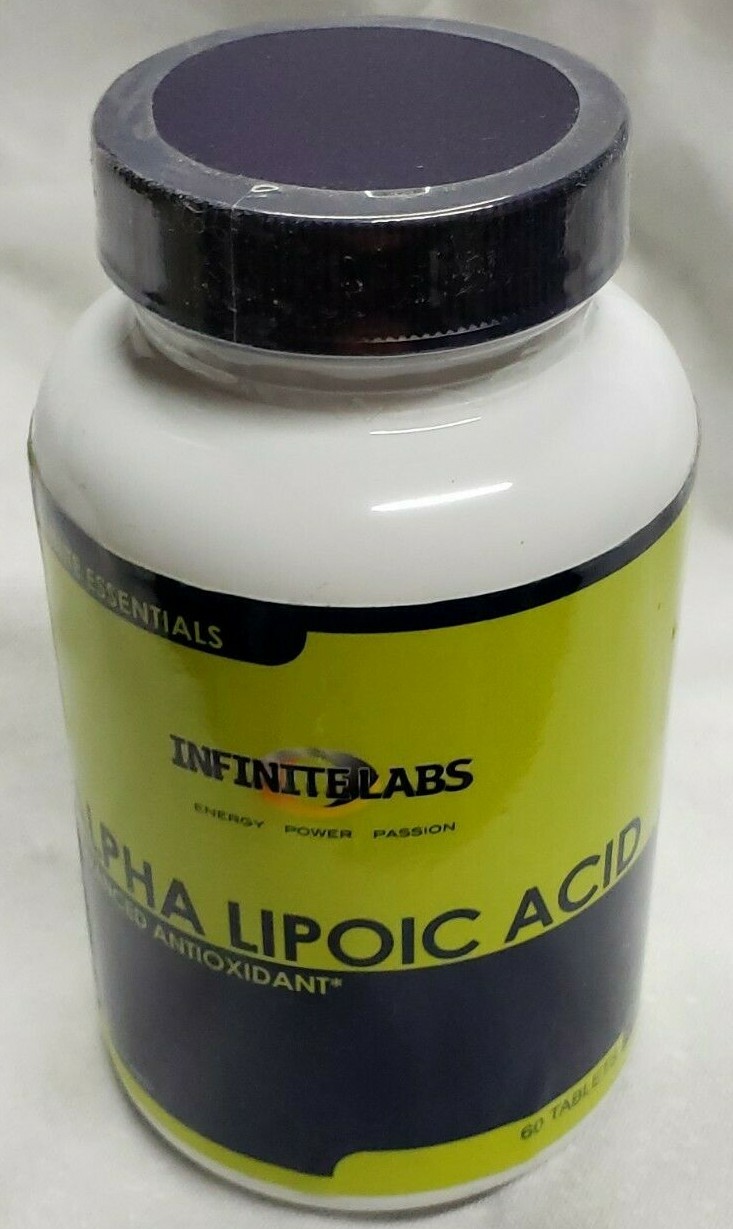 Infinite Labs – ALPHA LIPOIC ACID – 60 Tablets – Expire 4/2025
