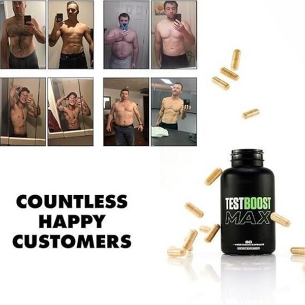 2 Sets TEST BOOST Max Sculptnation Testosterone Build Muscle Men Weight Loss