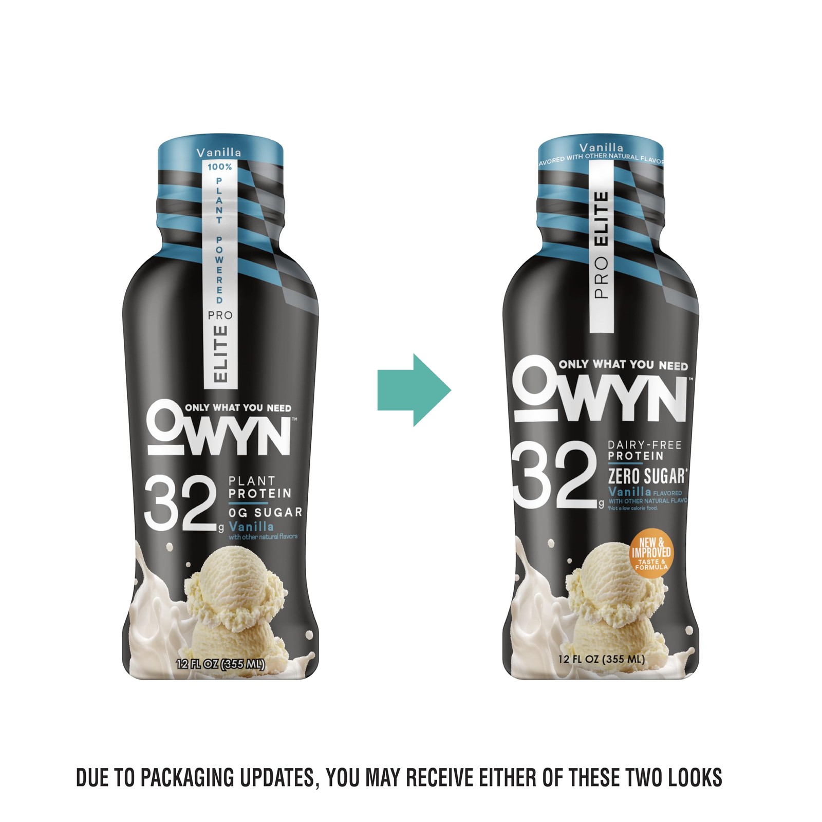 Owyn Only What You Need Pro Elite Protein Shake Variety Pack 32G Protein 0G