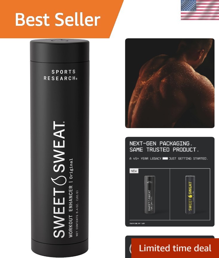 Elevate Sweat & Performance – Sweet Sweat Thermogenic Workout Gel 6.4 oz