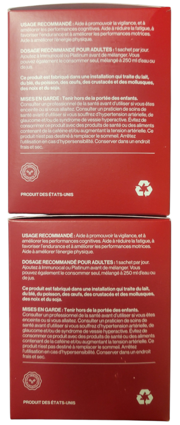 Immunocal Booster Hibiscus (2 Packs of 30 Sticks each) – Exp 10/2027