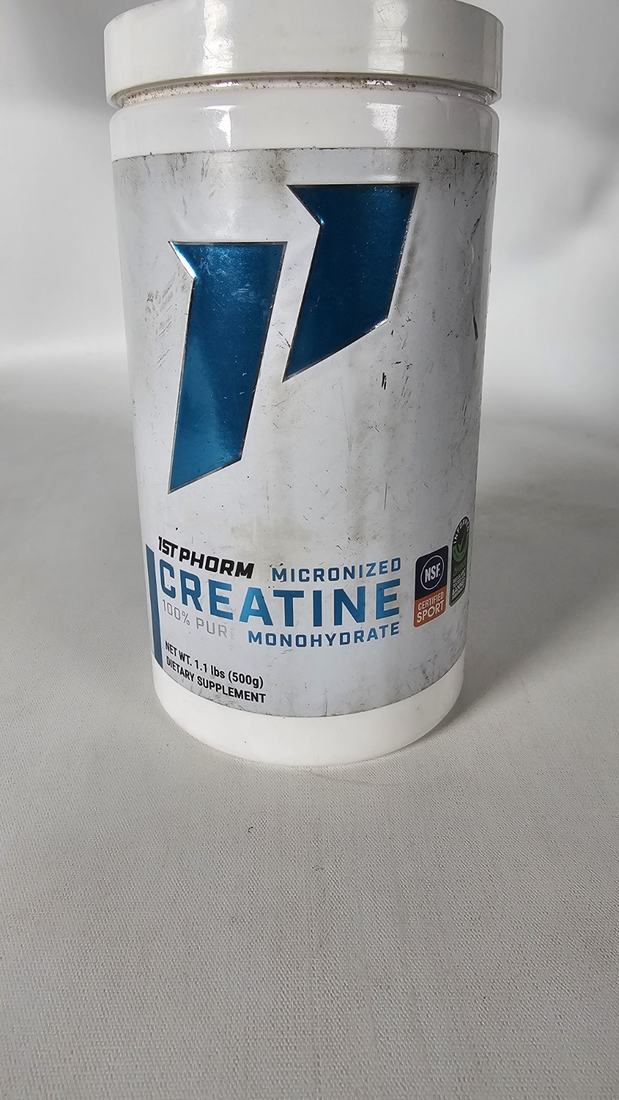 Micronized Creatine Monohydrate- 500g Exp:01/2027