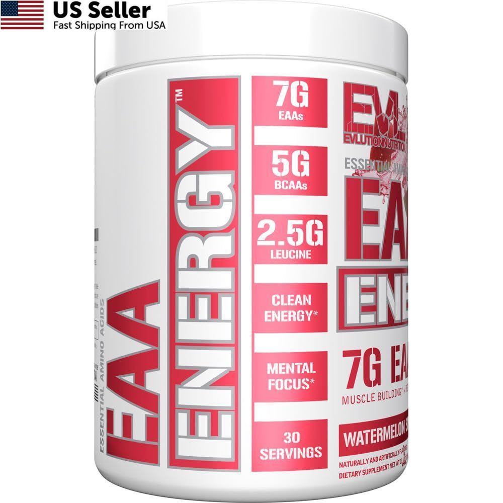 EAAs Amino Acids Powder – Energizing EAA Essential 11.1 Ounce (Pack of 1)