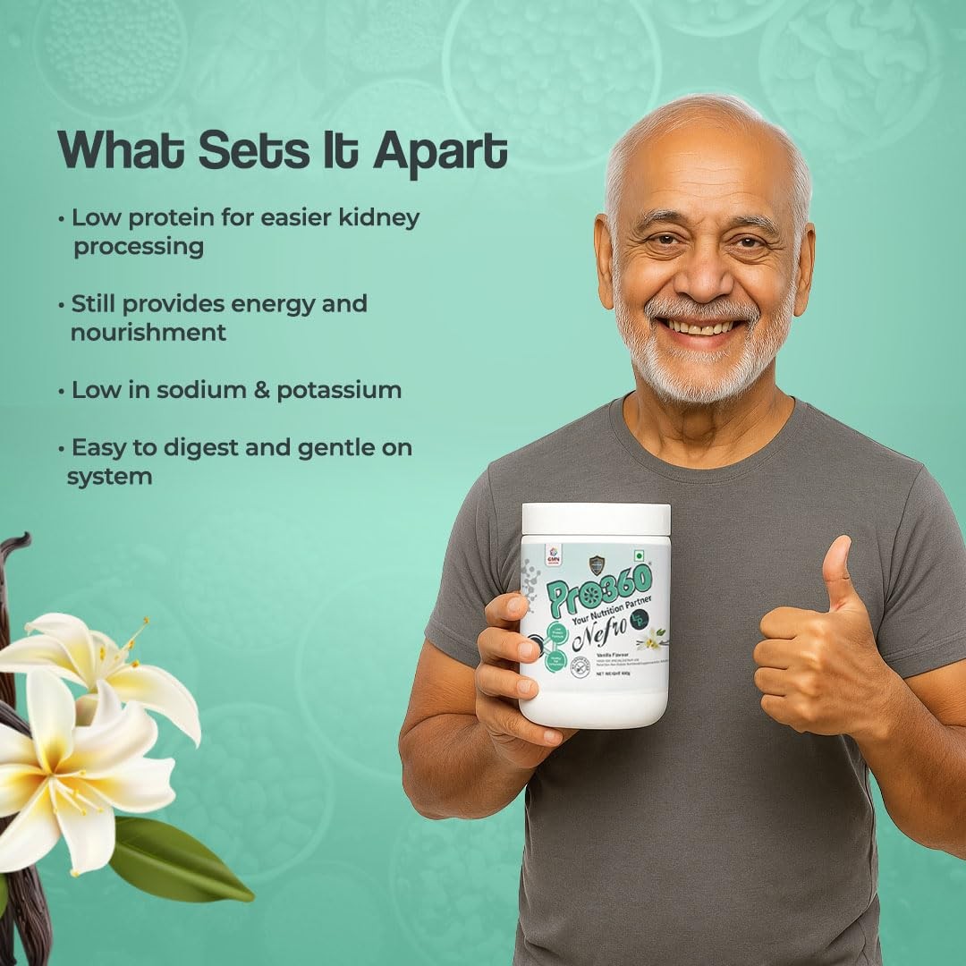 Pro360 Nefro LP Low Protein Vanilla Powder � Kidney Health, 400g