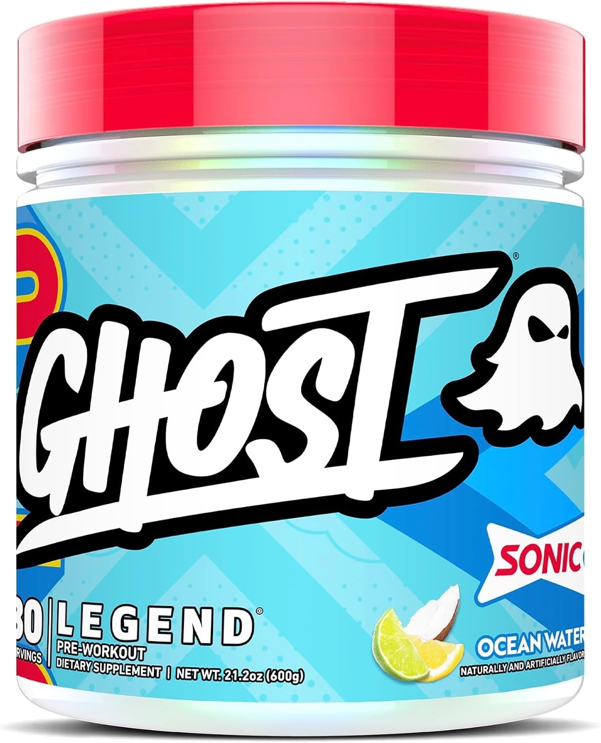 Legend Pre-Workout Powder, Sonic Ocean Water, 30 Servings | Pre-Workout with …