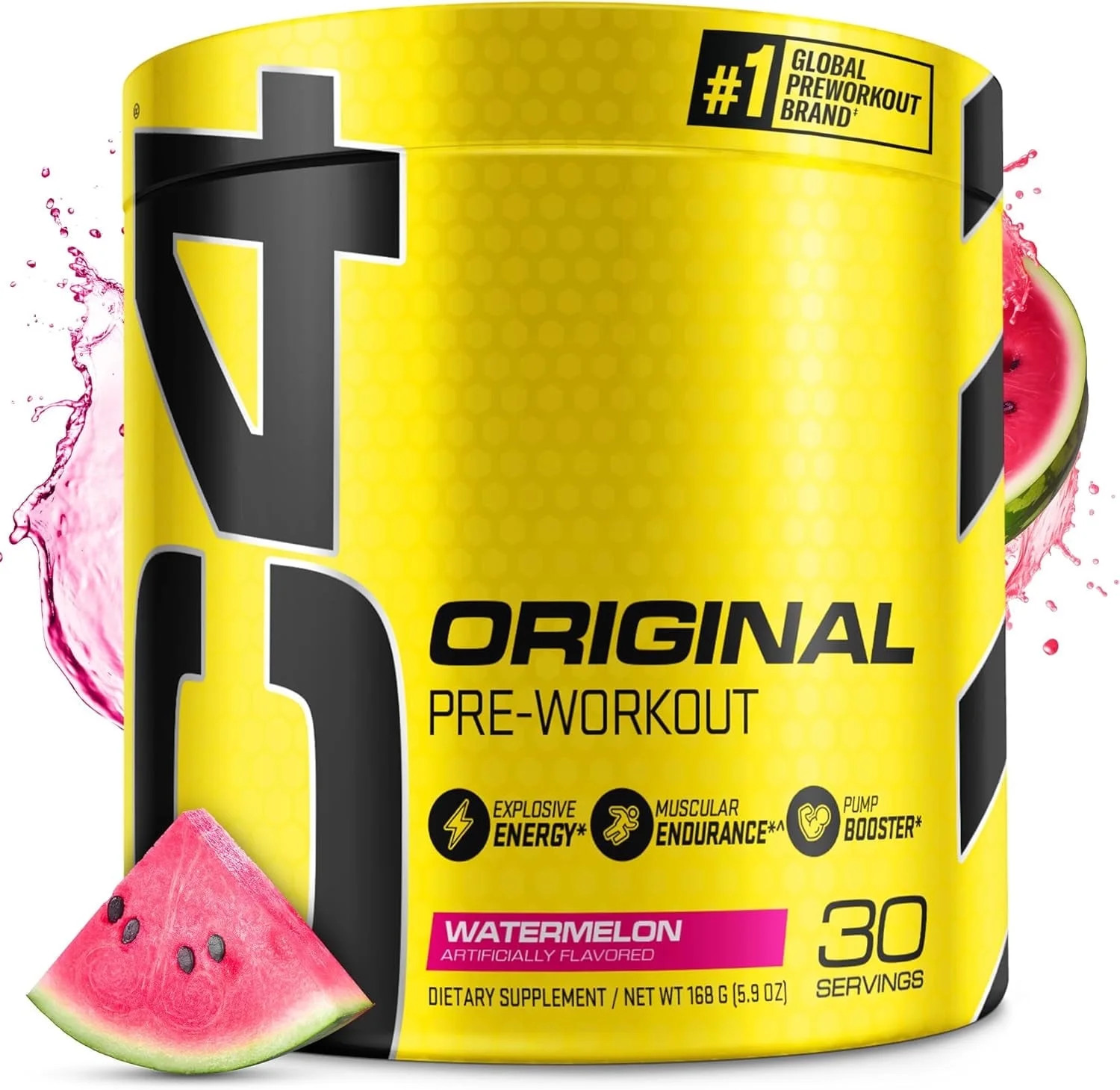 C4 Original Pre-Workout Powder, Icy Blue Razz, 30 Servings