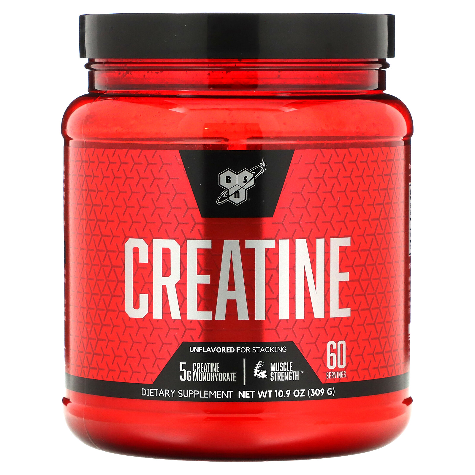 BSN, Creatine DNA, Unflavored, 10.9 oz (309 g), Muscle, Strength, Performance