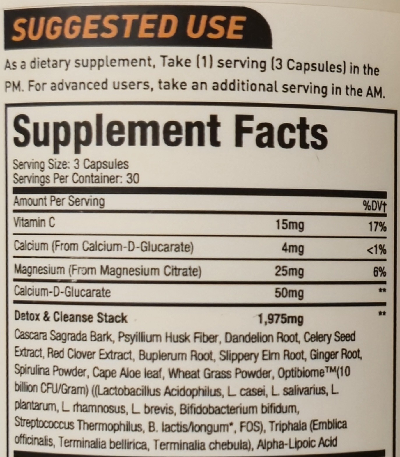 MuscleSport DETOX REVOLUTION 90 Capsules ( 30 Servings ) BEST BY 10/26
