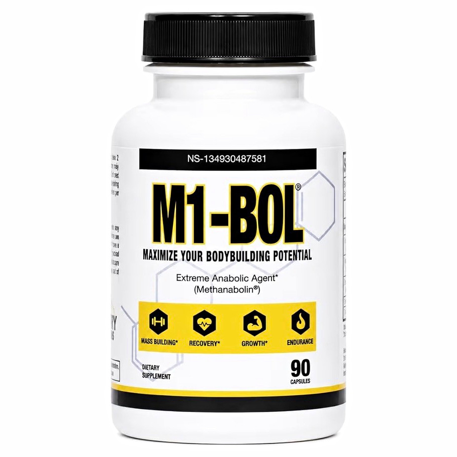 AVRY Labs M1-BOL Methanabolin Vegan Bodybuilding Capsules Unflavored 90ct