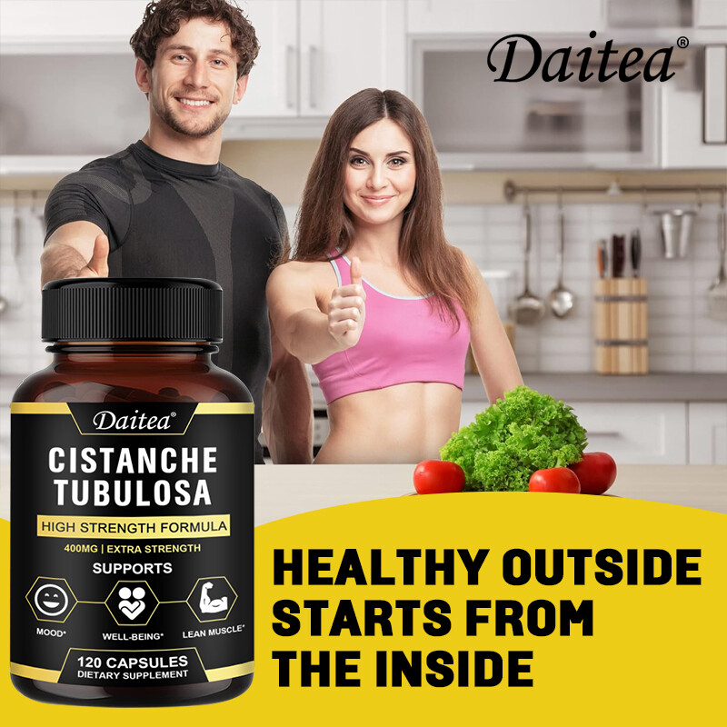 Cistanche Deserticola Capsules – Daily Health Supplement – Mood, Muscle Support