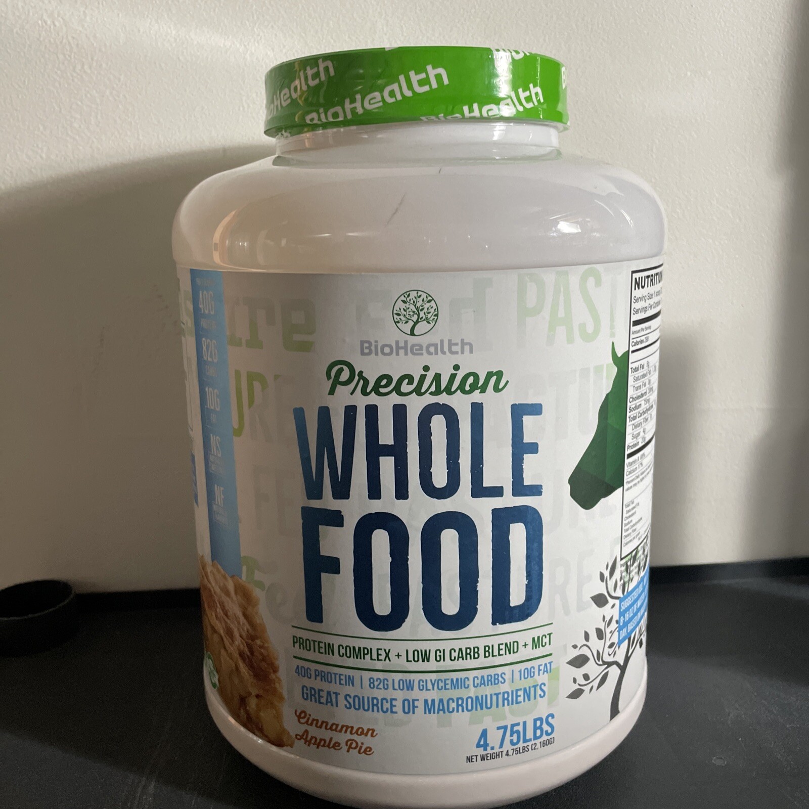 BioHealth Precision Whole Food 4.75lb) Cinnamon Apple Pie Read Description!