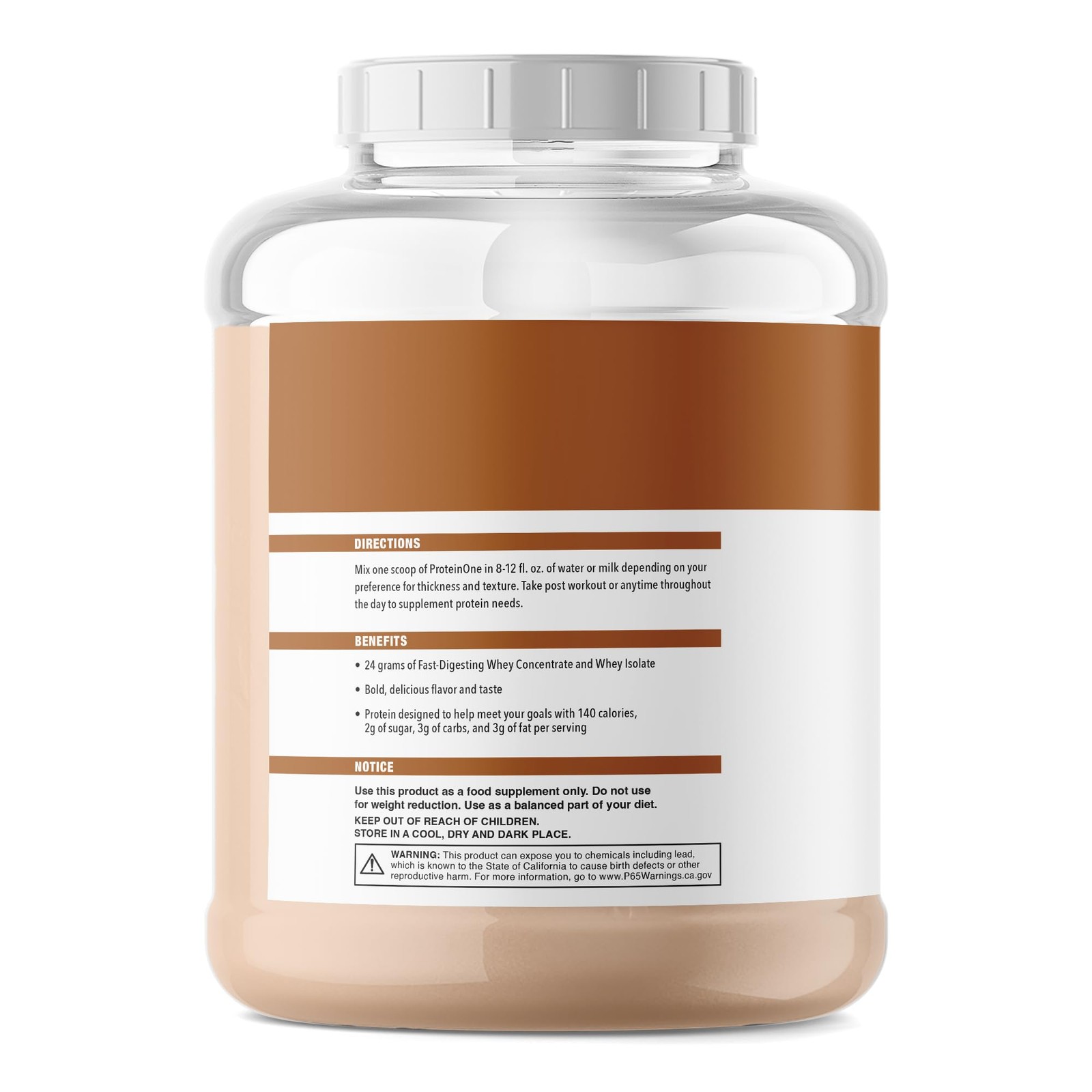 NutraOne ProteinOne Whey Protein Promote Recovery and Build Muscle with a Pro…